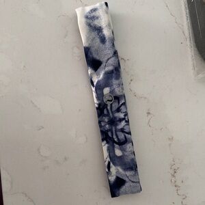 lululemon athletica Blue and White Headband